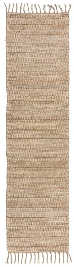 Natúr színű futószőnyeg 60x230 cm Levi – Flair Rugs
