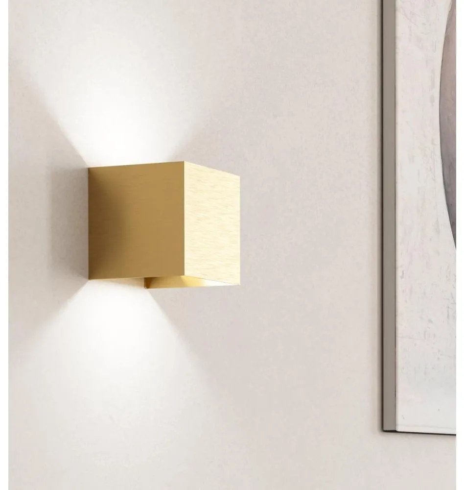 Eglo 901091 - LED Fali lámpa VALMONTONE 2xLED/1,5W/230V 3000K arany