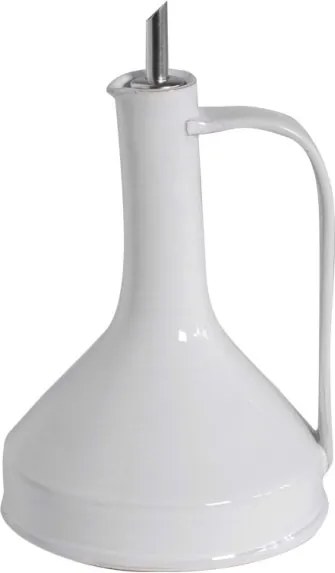Oliera Disegno Italiano Bianco 350 ml Kerámia Olívaolaj palack, Olaszország