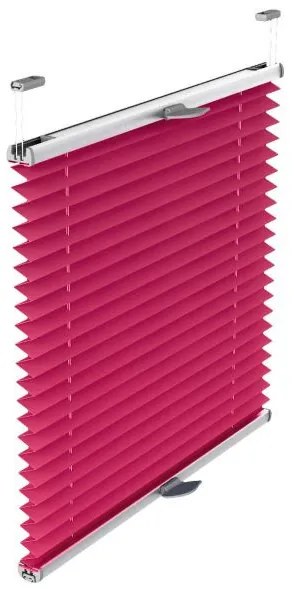 Gario Pliszé függöny Standard Málna Szélesség: 87 cm