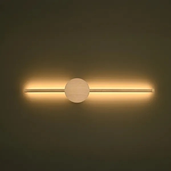 Brilagi - LED Fali lámpa LUGO DUE LED/9W/230V tölgy dekor