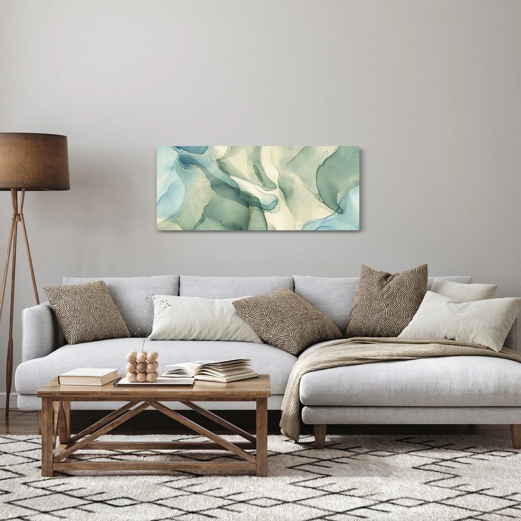 Kép - Tintaabsztrakció 3 (120x50 cm)