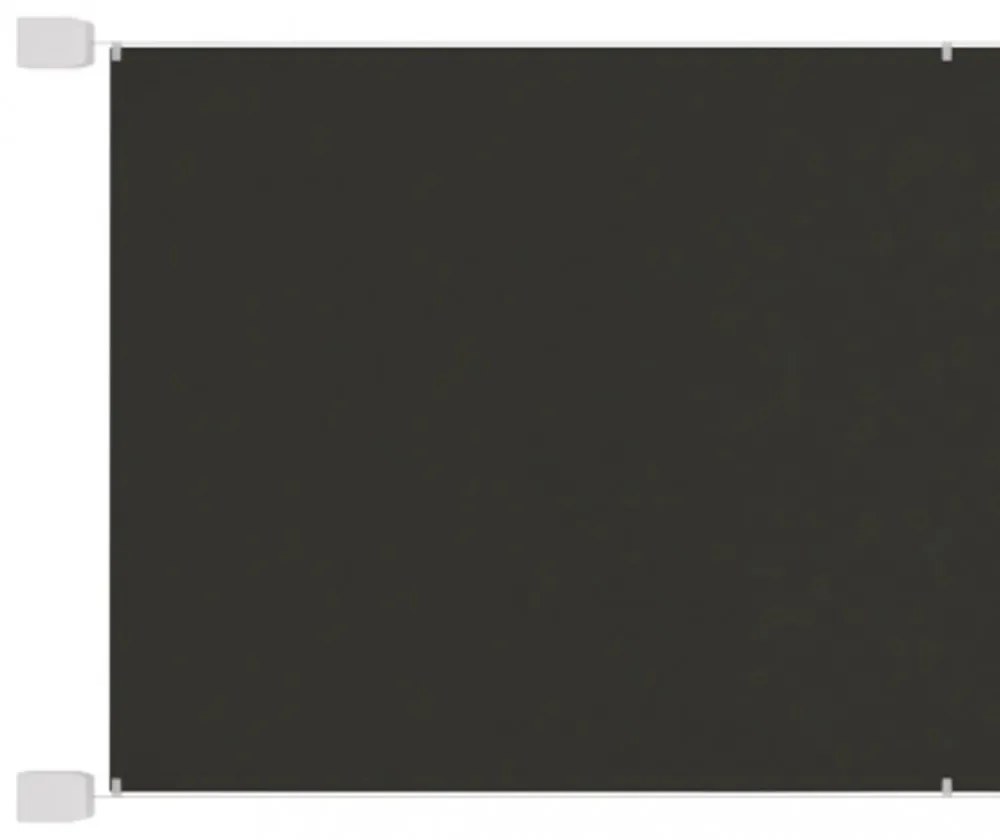 antracitszürke oxford-szövet függőleges napellenző 140 x 800 cm
