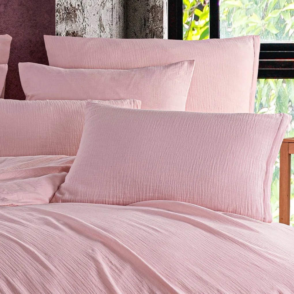 4Home Muszlin ágynemű Rosa, 160 x 200 cm, 70 x 80 cm