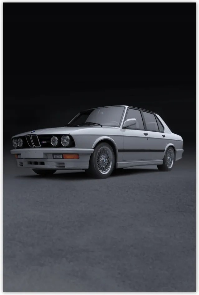 Poszterek 80x120 Bmw M5 Cápa Klasszikus