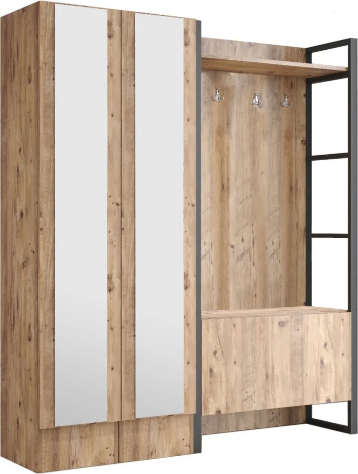 Előszobafal, 90 cm – Ml18-A