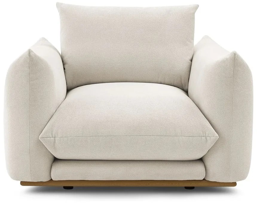 Krémszínű fotel Ernest – Bobochic Paris