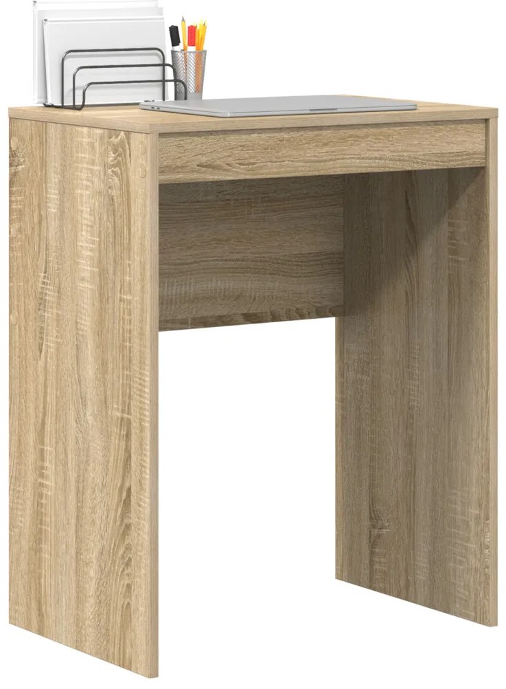 Számítógépes íróasztal Sonoma tölgy Szerelt fa 60 x 40 x 76 cm