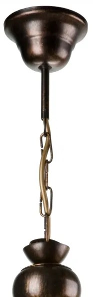 Csillár láncon RETRO II 3xE27/60W/230V