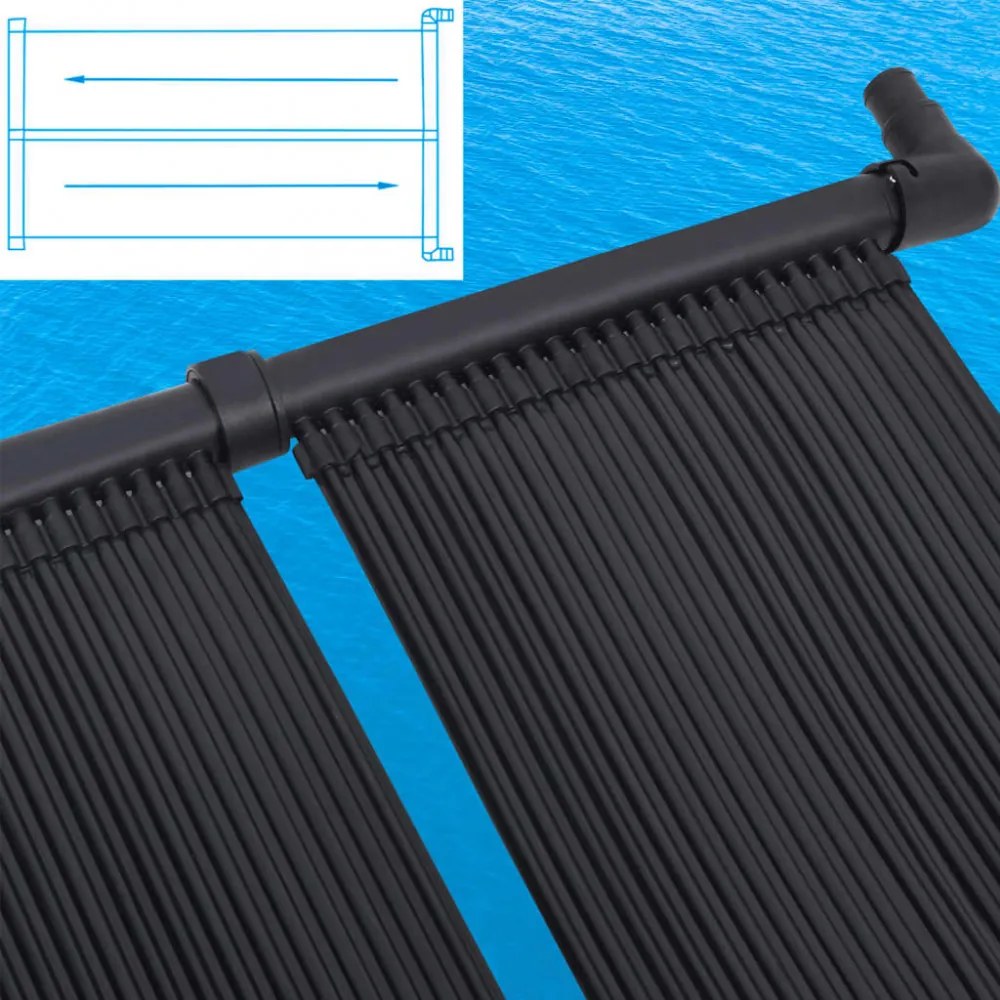 2 db napelemes medencefűtő panel 80 x 310 cm