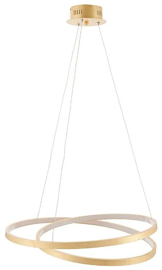 Endon 72479 - LED Csillár zsinóron SCRIBBLE LED/31,5W/230V 3000K arany