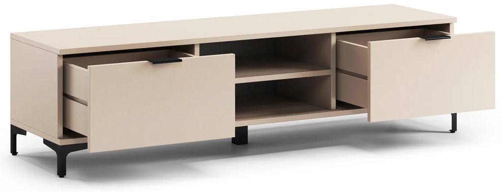 Mazzoni LANA RTV-150 TV-állvány Bézs (Pezsgő) - TV-ÁLLVÁNY NAPPALIBA/SZOBÁBA