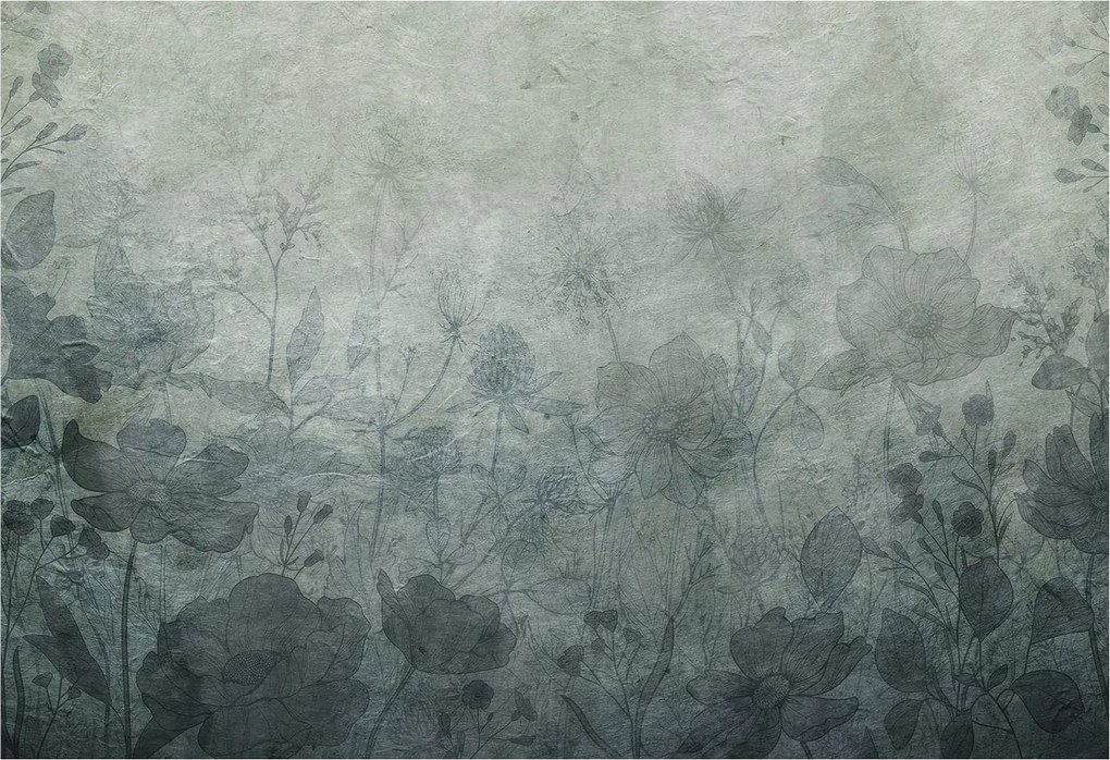 Fotótapéta Flizelin Fal a Hálószobába Növényi elegancia 152x104 Ragasztó