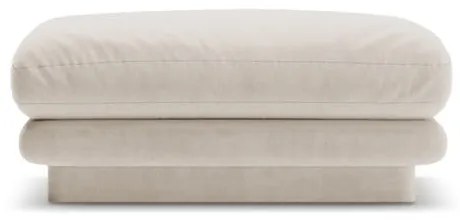 Fehér bársony lábtartó Torino – Micadoni