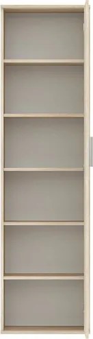 KLARA Egyajtós Polcos Szekrény Sonoma Színben