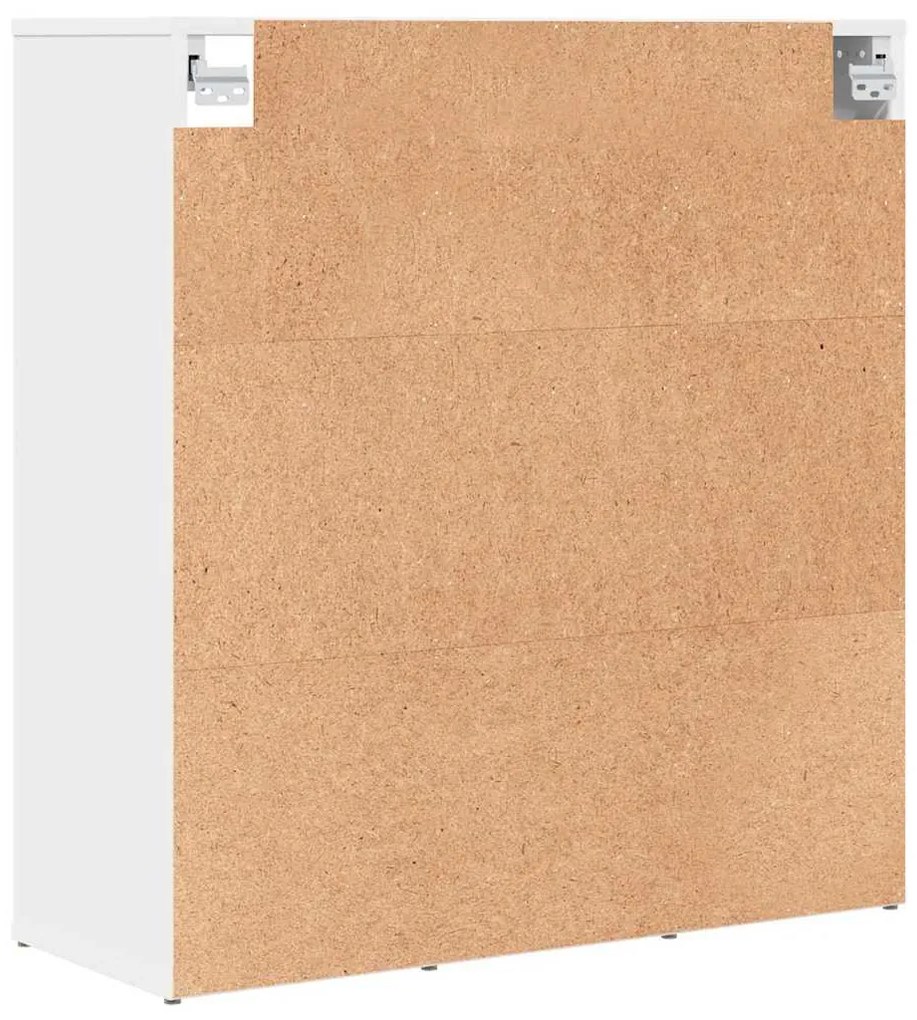 Cipősszekrény polcokkal Fehér 77.5 x 30 x 83.5 cm Faanyag