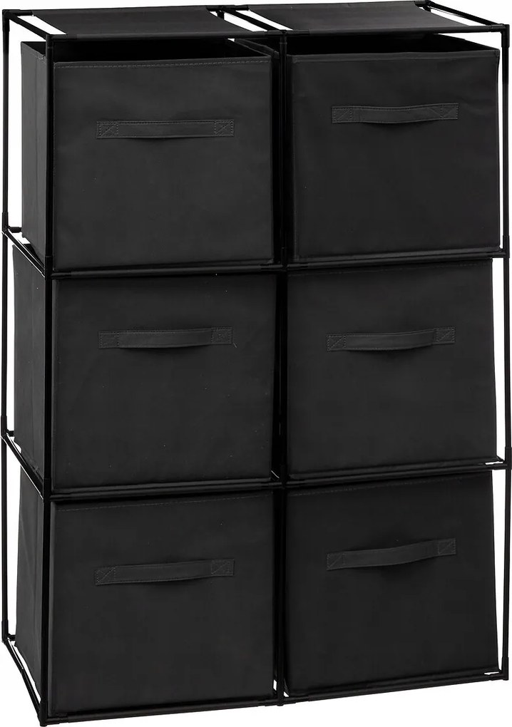 Fürdőszobai Könyvespolc fém tárolókkal Fürdőszobai Polc fürdőszoba fekete