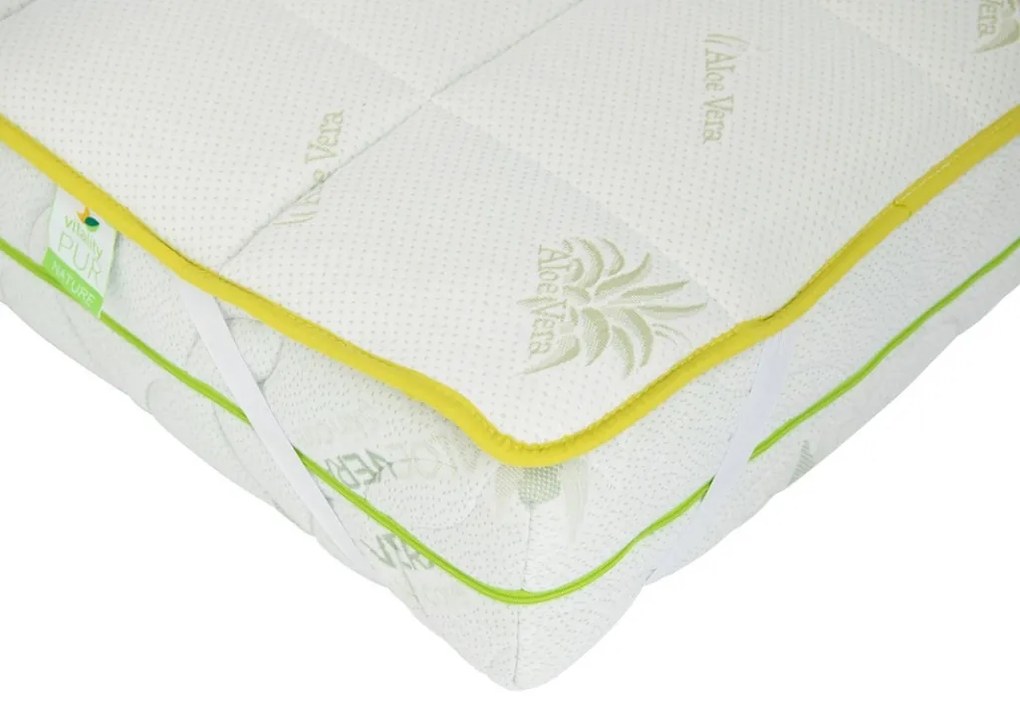 Matracvédő TOPPER ALOE VERA 90x200 cm