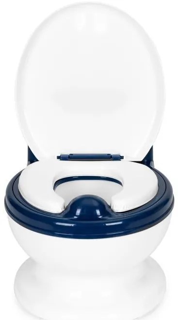 Wc formájú bili kivehető belsővel és kefével