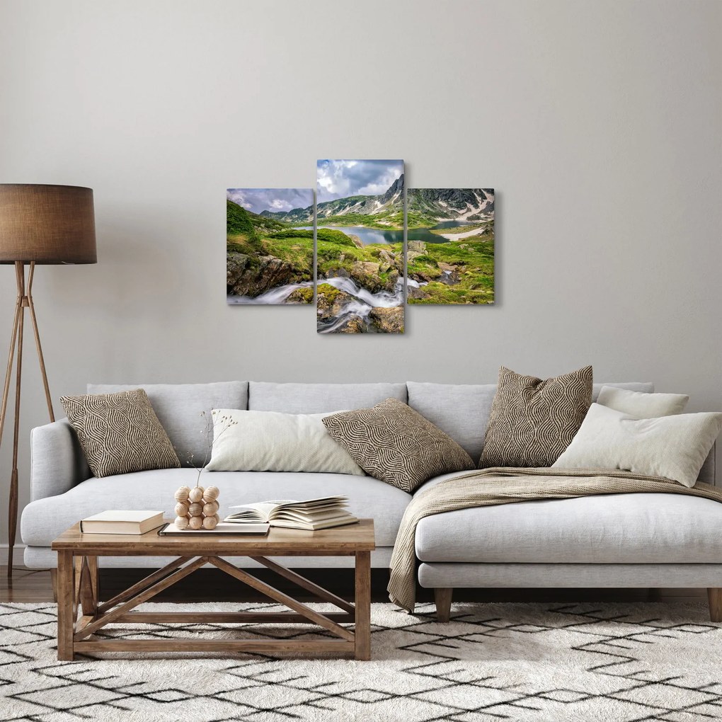 Kép - Kilátás a Rila hegyre (90x60 cm)