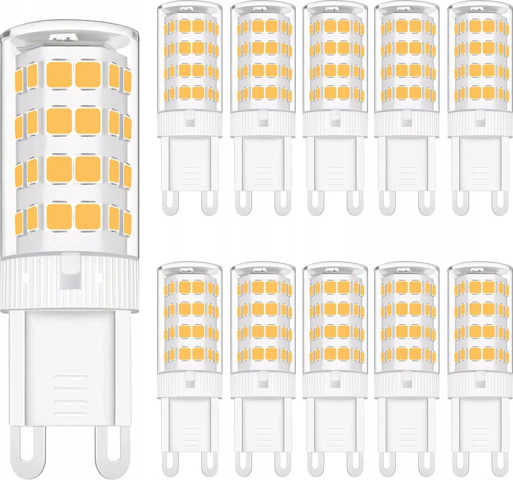 Led izzó G9 Smd 2835 5W 4000K semleges 230V Prémium csillárokhoz 10db