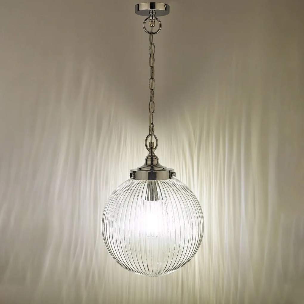 Dar Lighting modern függeszték tamara csiszolt króm dartam0150-ip44
