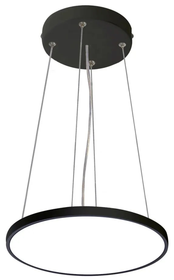 ITALUX 5900644339359 ALATA Modern Led Függesztett Lámpa Fehér, Fekete LED IP20