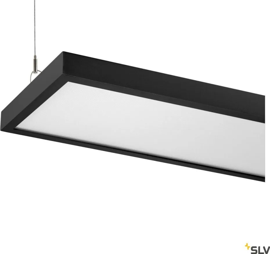 SLV 1007471 WORKLIGHT Modern Led Függesztett Lámpa Fekete LED IP20