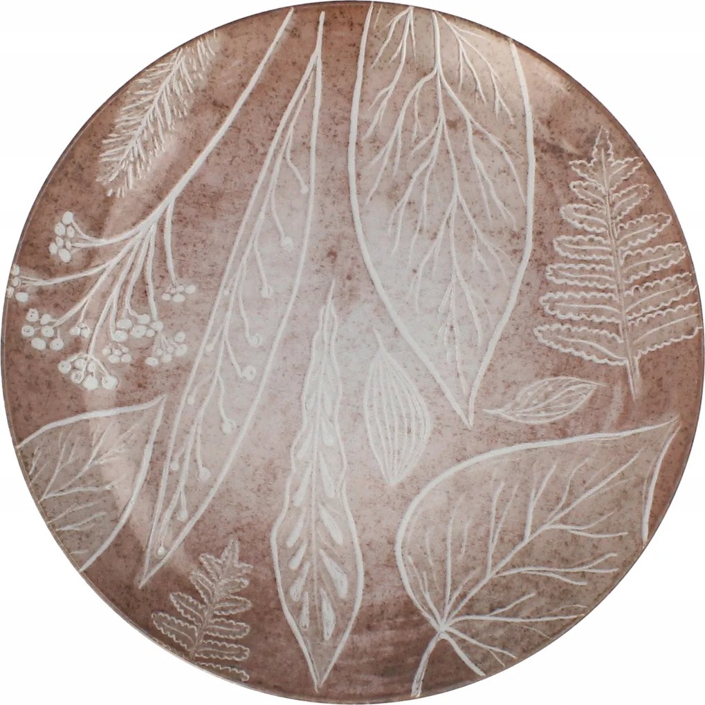 Lubiana Boss Lapostányér 1 db 27 cm Négy Évszak Barna