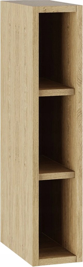 Tölgyfa korpusz kő felső konyhaszekrény 15/72 tartozékokkal