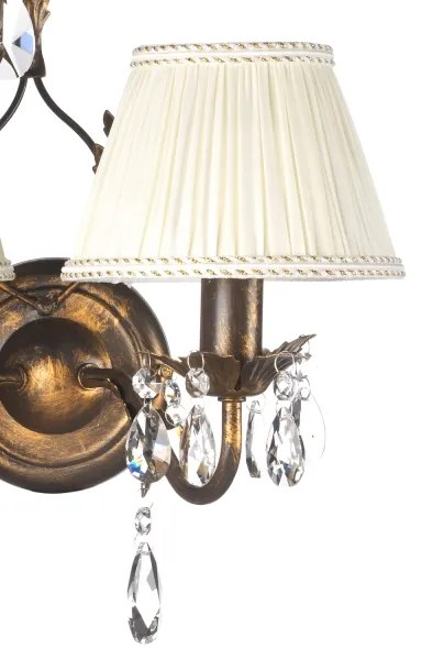 ONLI - Fali lámpa KAREN 2xE14/6W/230V bronz