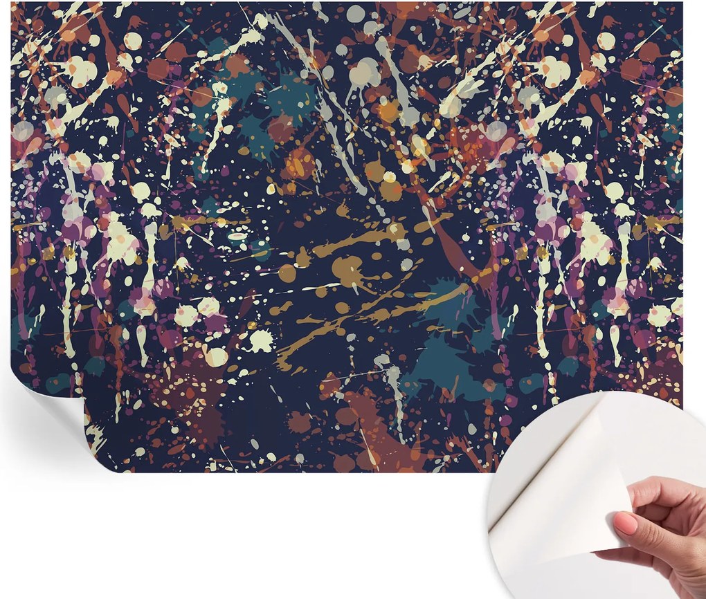 Prémium öntapadós fali fotótapéta Színes absztrakt 208x146 cm