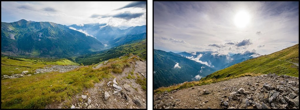 Zakopane Kasprowy Wierch hegyi poszter 40x50