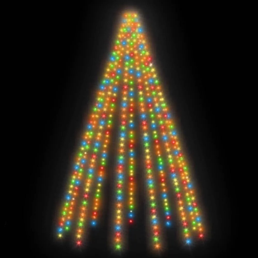 500 LED-es színes bel- és kültéri fényfüzér 500 cm