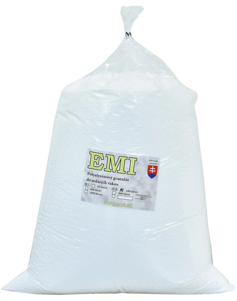 EMI Delux babzsákfotel töltőanyag 100 L