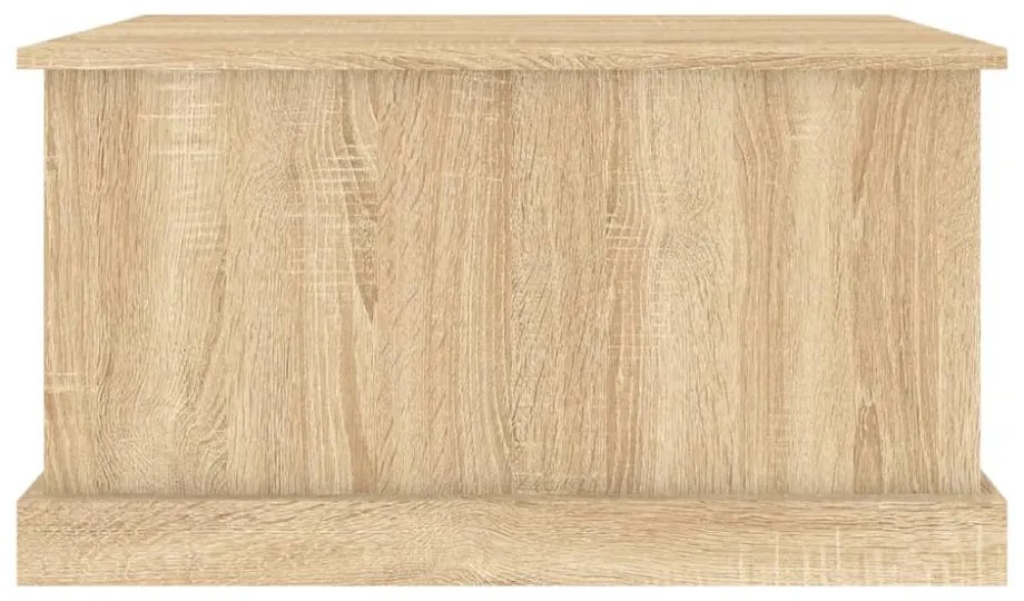 sonoma tölgyfa tárolóláda 70 x 40 x 38 cm rétegelt fa