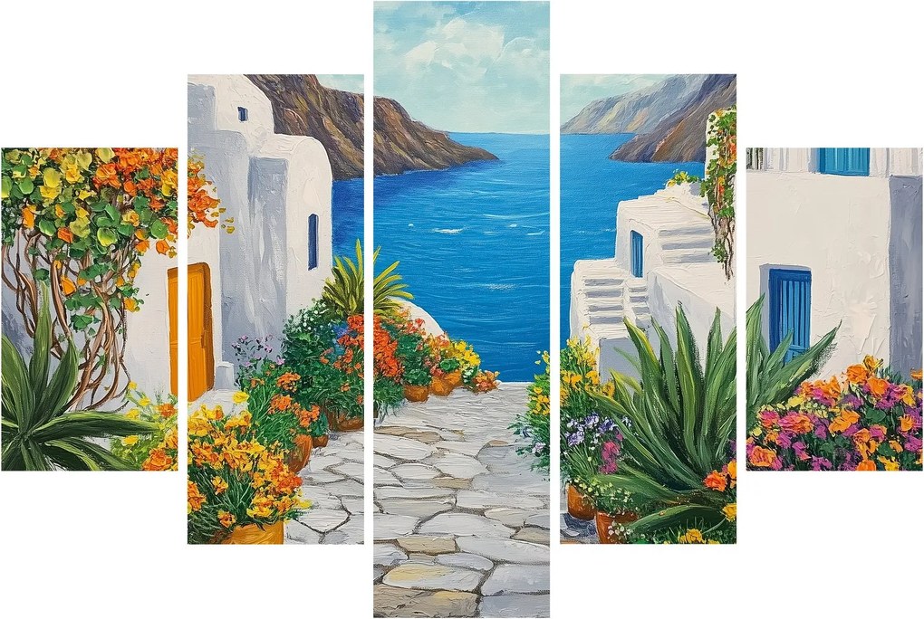 Kép - Görög sikátor (150x105 cm)