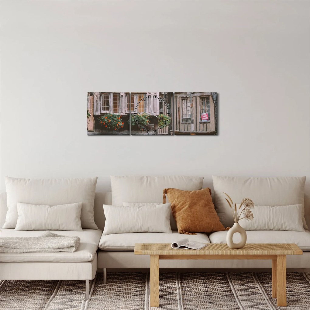 Kép - Creperia (órával) (90x30 cm)