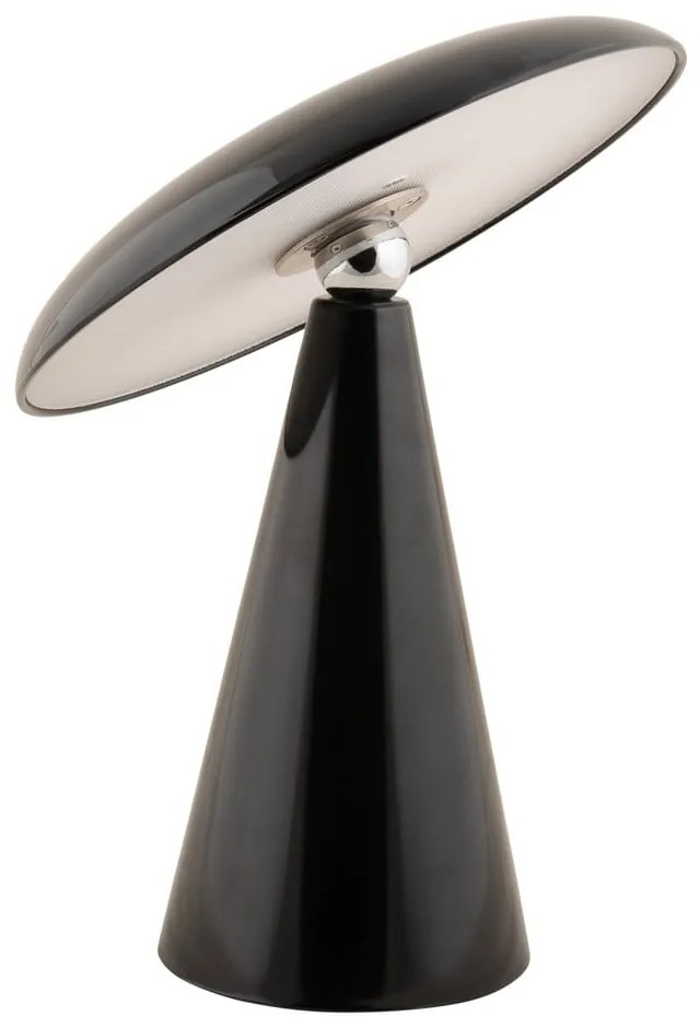 Fekete LED dimmelhető asztali lámpa (magasság 26 cm) Phoebe – Leitmotiv