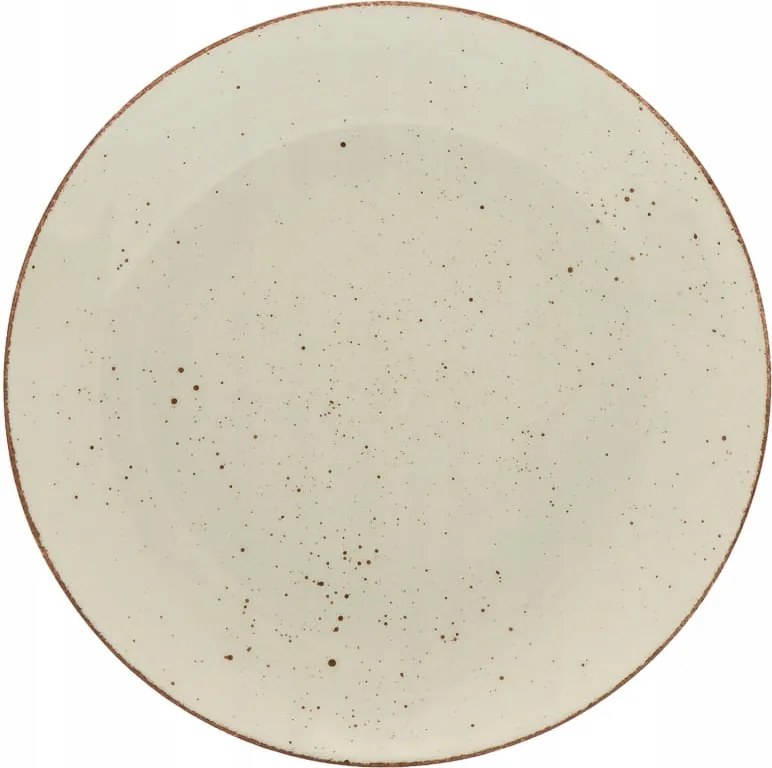 Lubiana Boss Desszert Tányér Csempe 1 db Földszín Bézs 20,5 cm