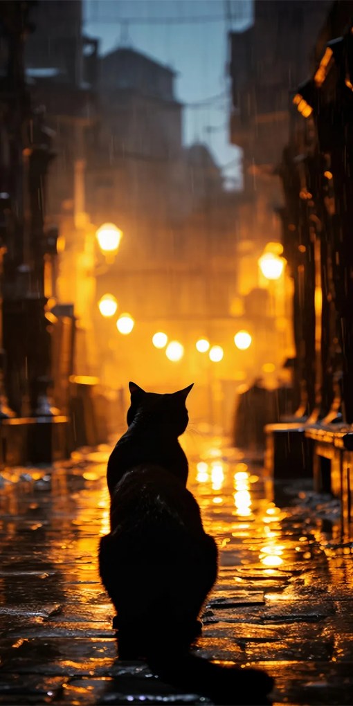 Poszter 50x100cm Magányos vándor