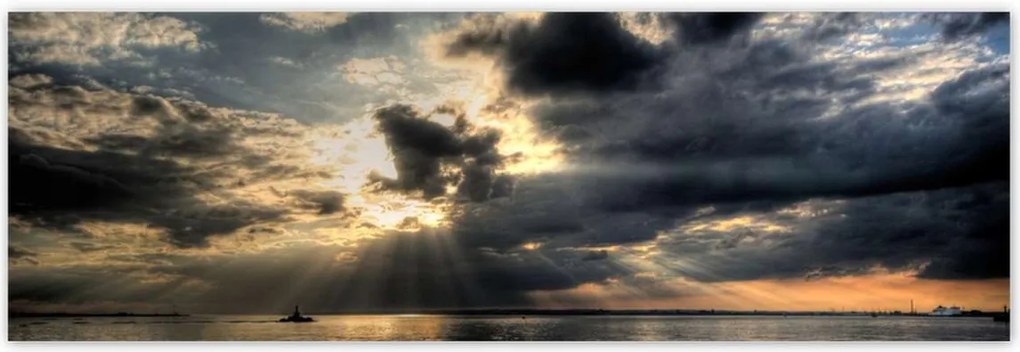 Poszterek 200x66 Naplemente a felhők között