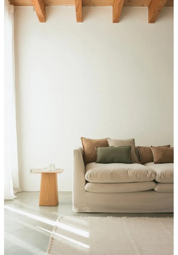 Krémszínű kézi szövésű pamut szőnyeg 200x300 cm Handloom – Lorena Canals