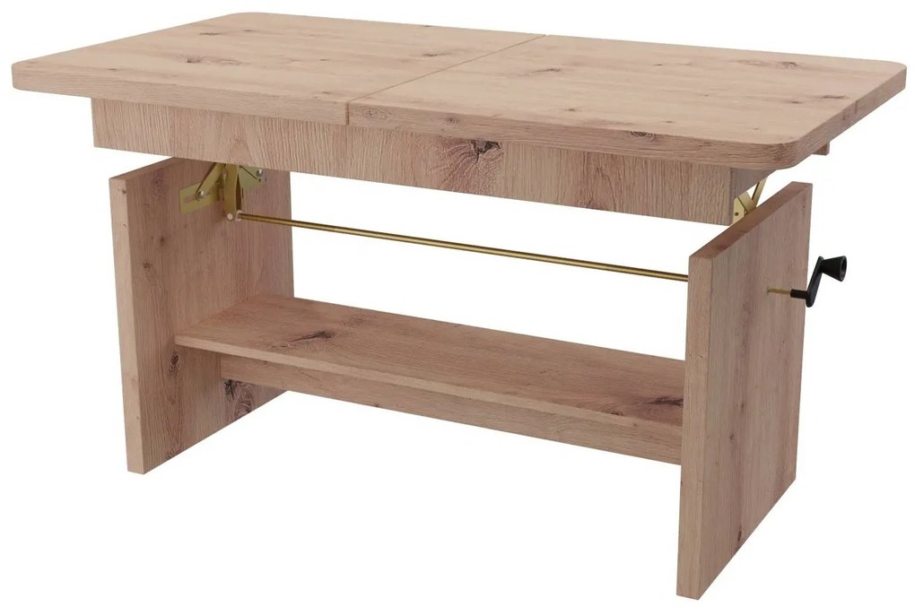 Dohányzóasztal Jenny (artisan tölgy) . Akció -17%. 1055424