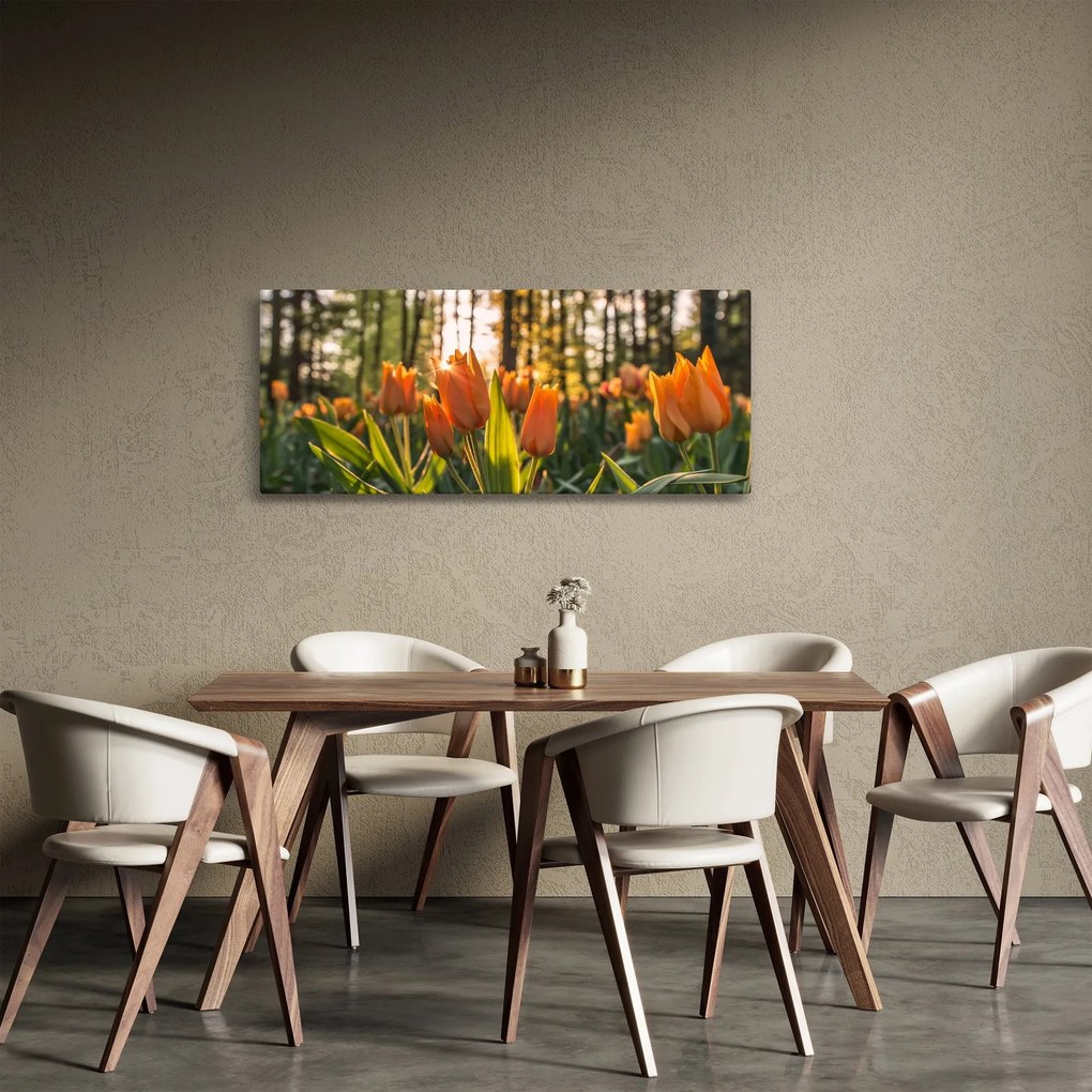 Kép - tulipánok (120x50 cm)