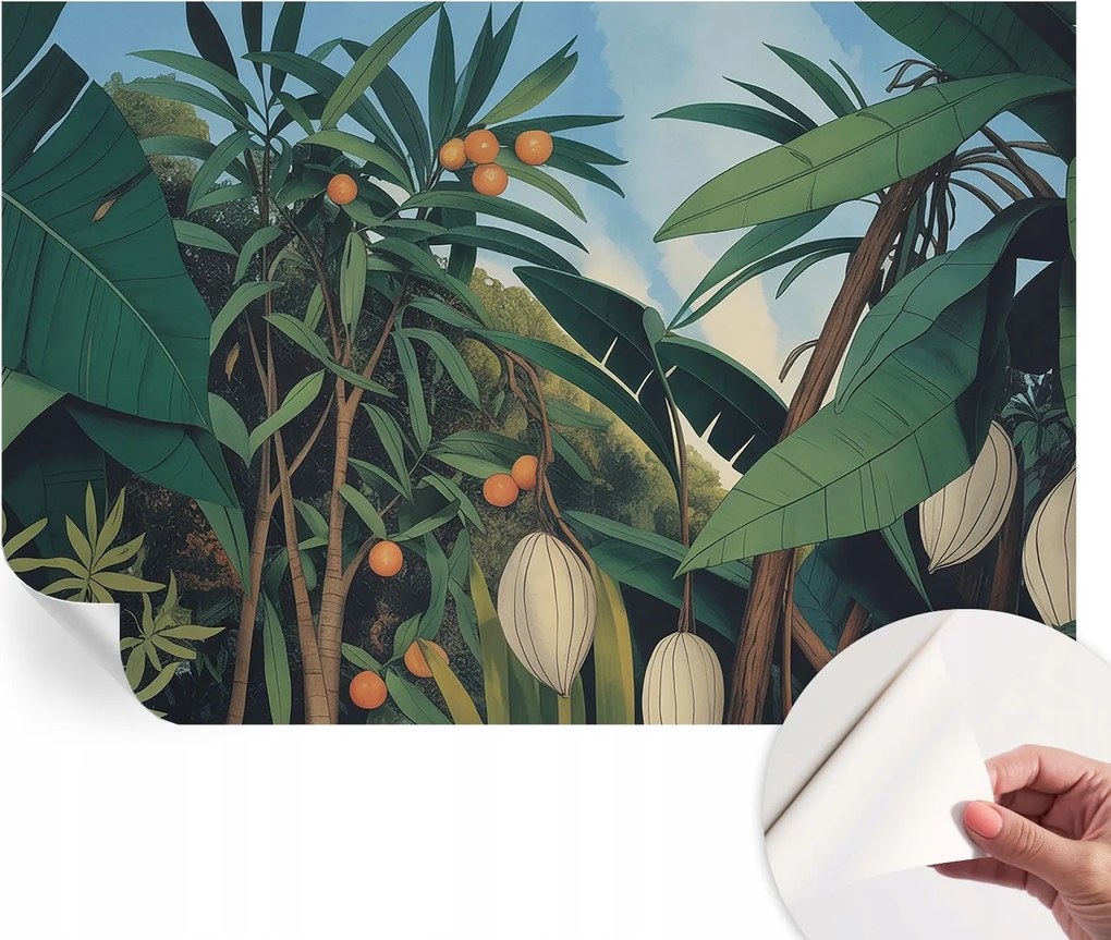 Design fali fotótapéta Trópusi dzsungel 104x70 cm