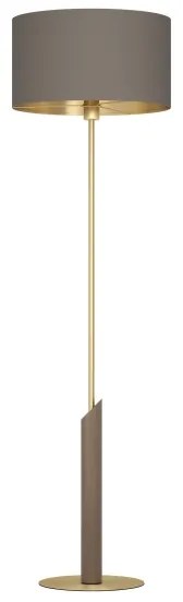 Eglo 390338 - Állólámpa SANTANDRIA 1xE27/40W/230V barna/arany