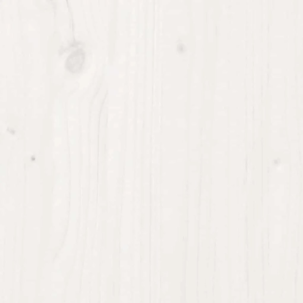 vidaXL ágy matrac nélkül rakásolható fehér 100 x 200 cm tömör fenyőfa