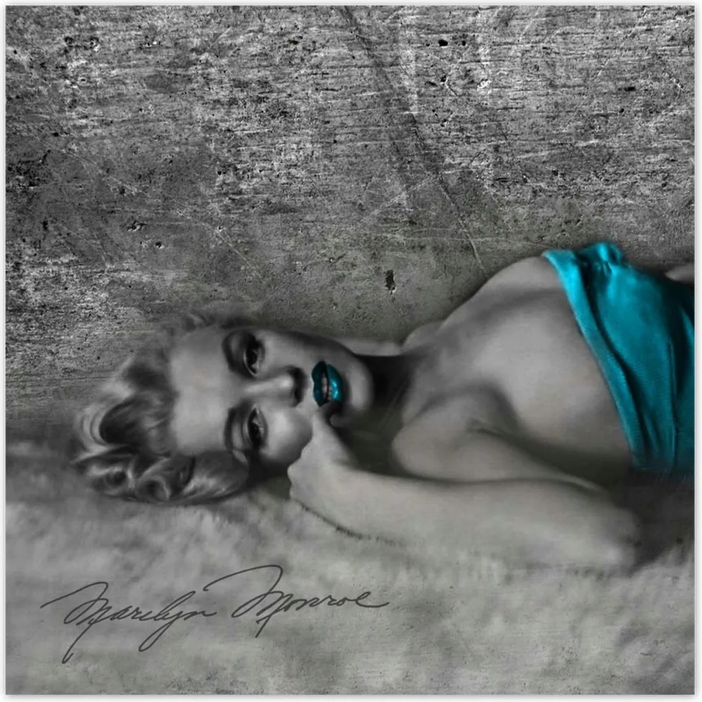 Poszterek 70x70 Marilyn Monroe szájjal