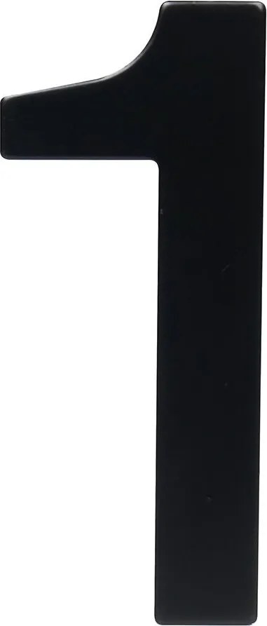 1. számú házszám, 95 mm-es rozsdamentes acél, Cze